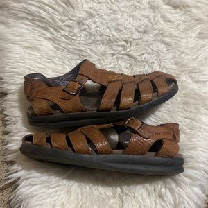 MEPHISTO Men's Sam Brown Leather Fisherman
Sandals‎ EU 43 US 8.5/9